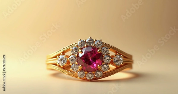 Obraz earrings with diamonds