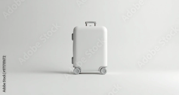 Obraz close up of a suitcase