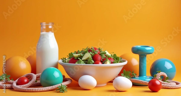 Obraz vegetables and fruits