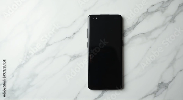 Obraz mobile phone on the table