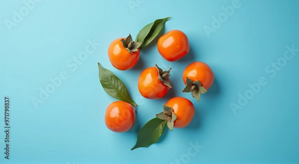 Fototapeta tomatoes on a vine
