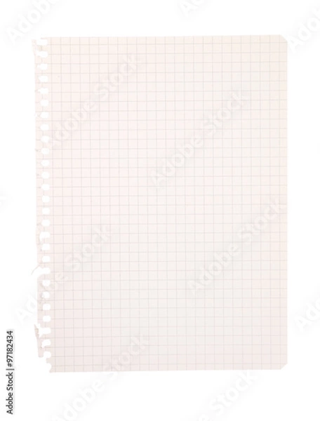 Fototapeta notebook paper background