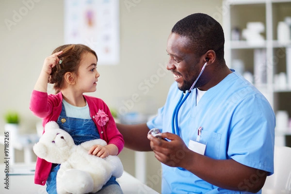 Obraz Lekarz i pacjent