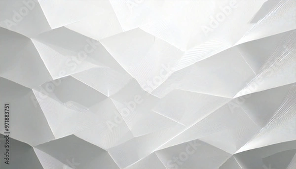 Fototapeta 背景。抽象的な白い背景素材。幾何学模様。白い背景素材。
Background. Abstract white background material. Geometric pattern. White background material.