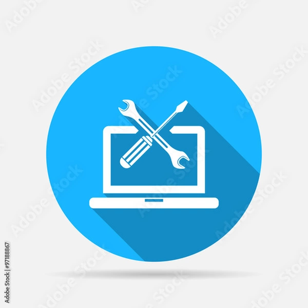 Obraz computing services icon