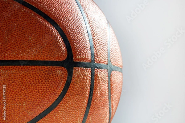 Obraz texture of a basketball ball