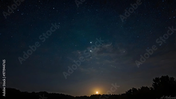 Obraz sky with stars