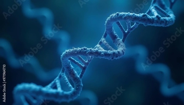 Fototapeta  Exploring the intricate beauty of DNA structure