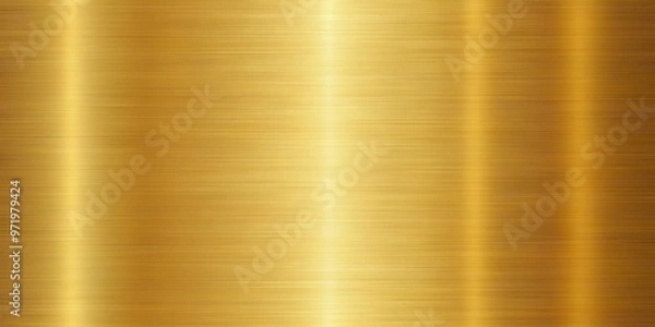 Obraz Seamless gold metal texture with a golden gradient background, perfect for a textured metallic template, gold, metal