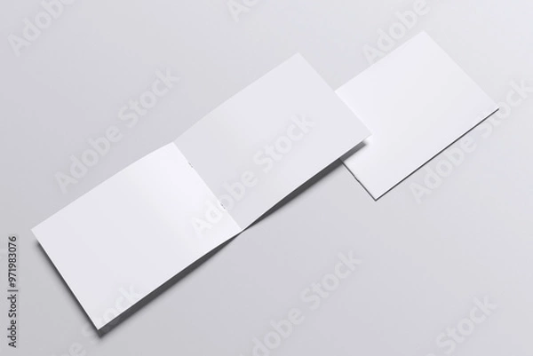 Fototapeta Landscape A4 Blank