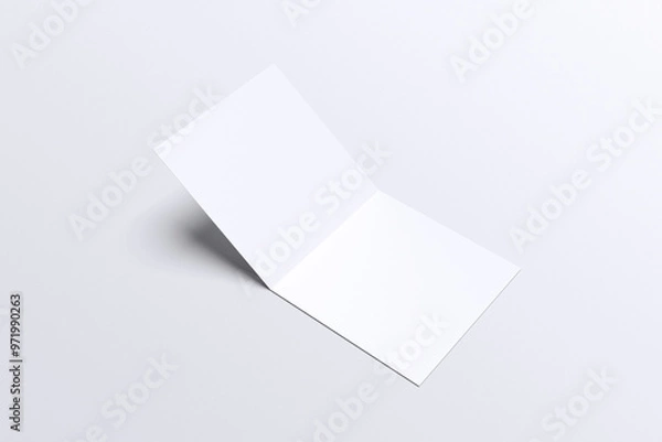 Fototapeta Square Brochure Blank