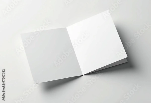 Obraz Blank brochure mockup Design Template