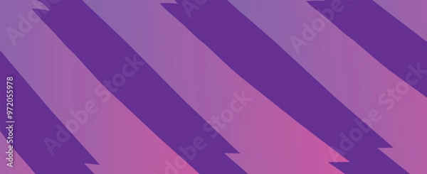 Obraz Zigzag Purple Background. EPL Premier League thumbnail video print web background. EPS 10