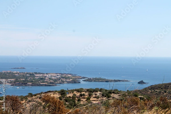 Fototapeta Wunderschöne Stadt am Meer