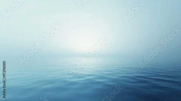 Fototapeta Soft Blue Gradient Background