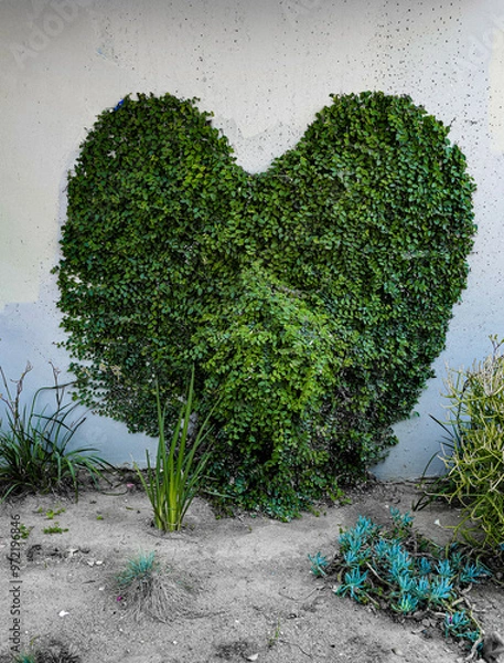 Obraz Heart, if green