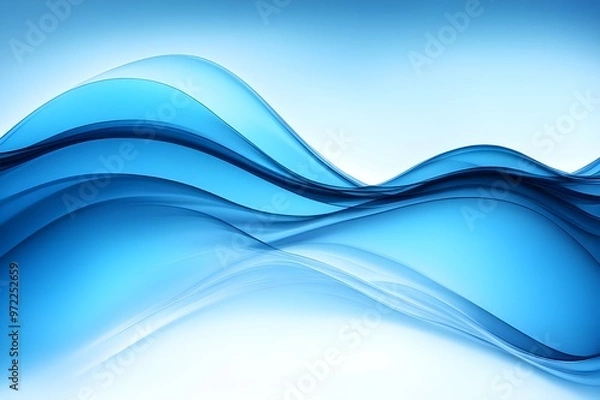 Fototapeta blie abstract background, wave background, backgrounds 