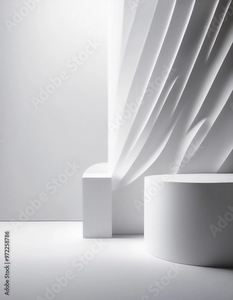 Obraz abstract wavy background	