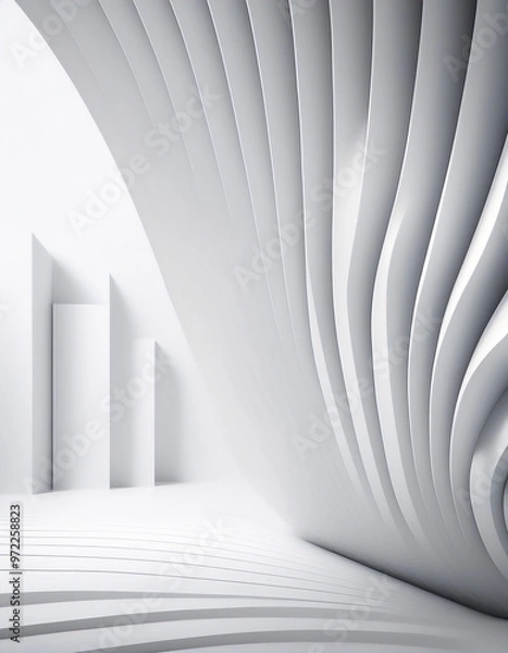 Obraz abstract wavy background	