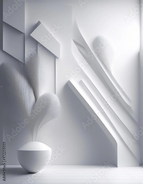 Obraz abstract wavy background	