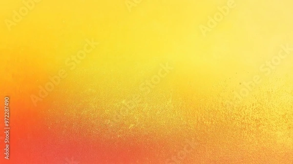 Obraz Vibrant gradient background blending warm yellow and orange hues.