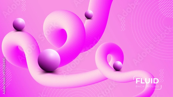 Fototapeta Colorful luxury abstract fluid background design liquid gradient