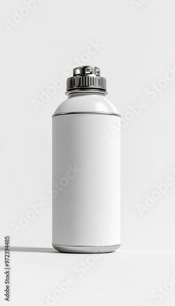 Fototapeta A white spray can