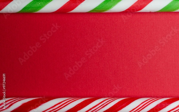 Obraz Candy cane borders