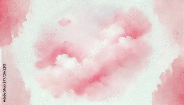 Fototapeta 桃色の雲