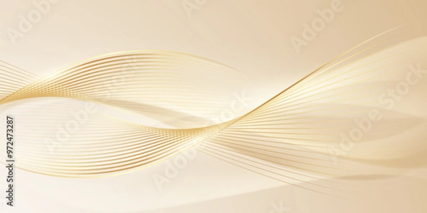 Fototapeta golden abstract background with luxury vector illustration