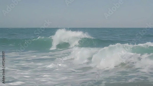 Obraz waves on the beach