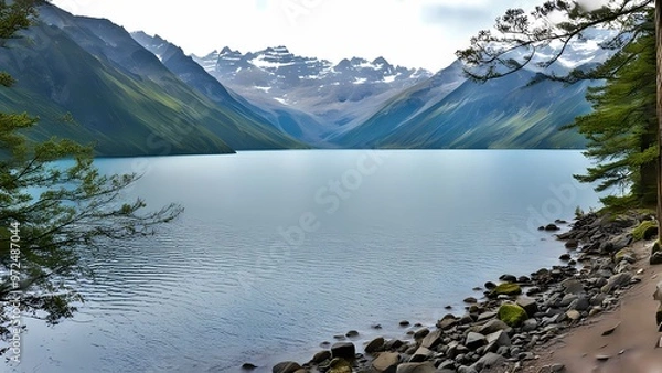 Obraz lake tahoe state