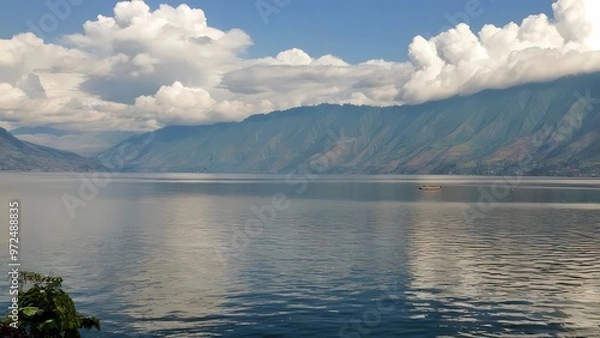 Obraz lake in the mountains