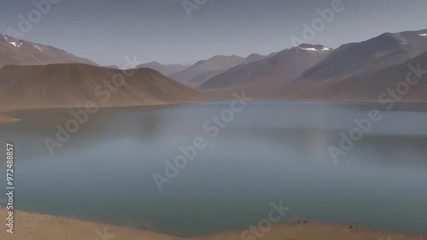 Obraz lake in the mountains