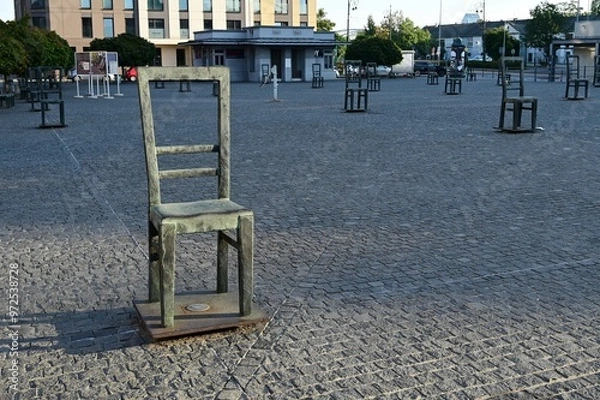 Fototapeta Ghetto Heroes Square, Krakow ,Poland