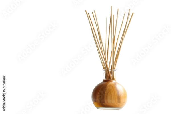 Obraz Chic Reed Diffuser Set with Aromatic Oil and Decorative Elements