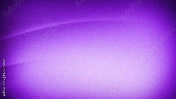 Fototapeta A vibrant purple gradient with subtle grainy textures and smooth curves, ideal for backgrounds, wallpapers, banners, and creative digital projects