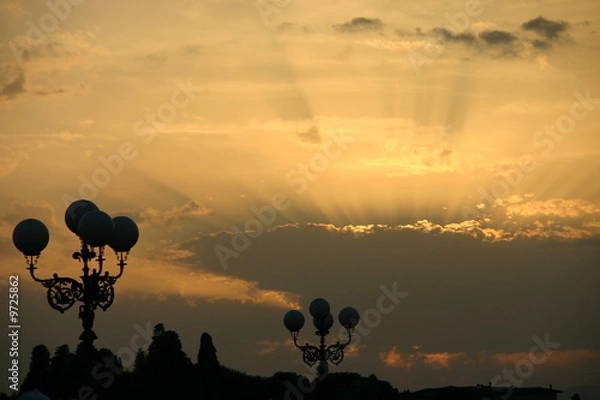 Fototapeta Abendstimmung