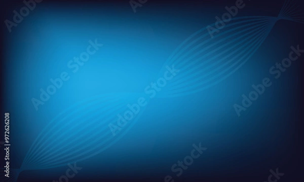 Fototapeta Vector blue digital background
