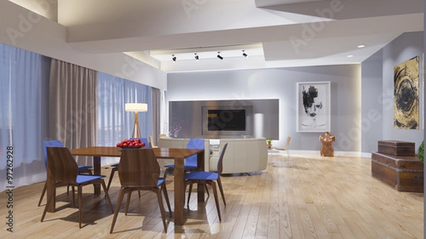 Obraz Гостевая комната интерьер