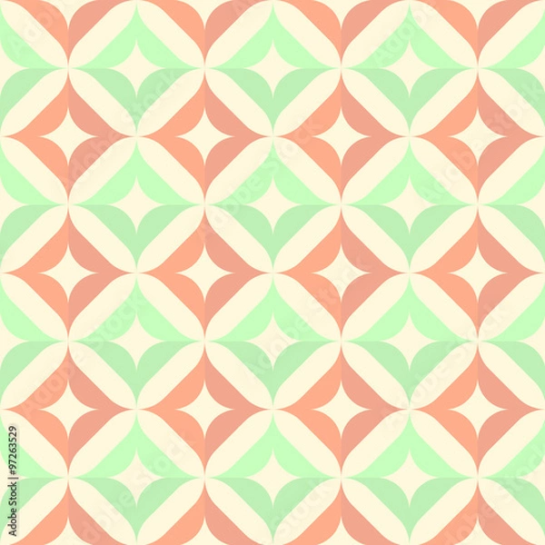 Fototapeta Geometric seamless pattern background.