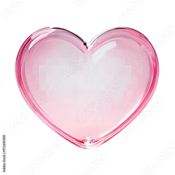 Obraz light pink heart 