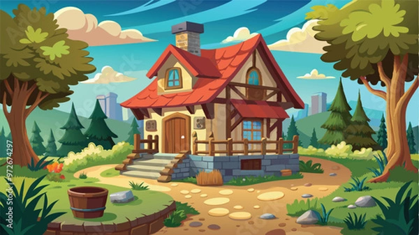 Obraz cartoon vector desing 