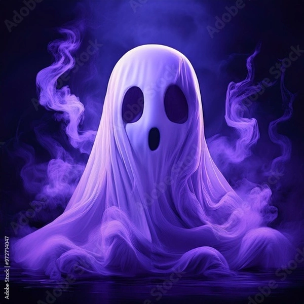 Obraz scary halloween ghost