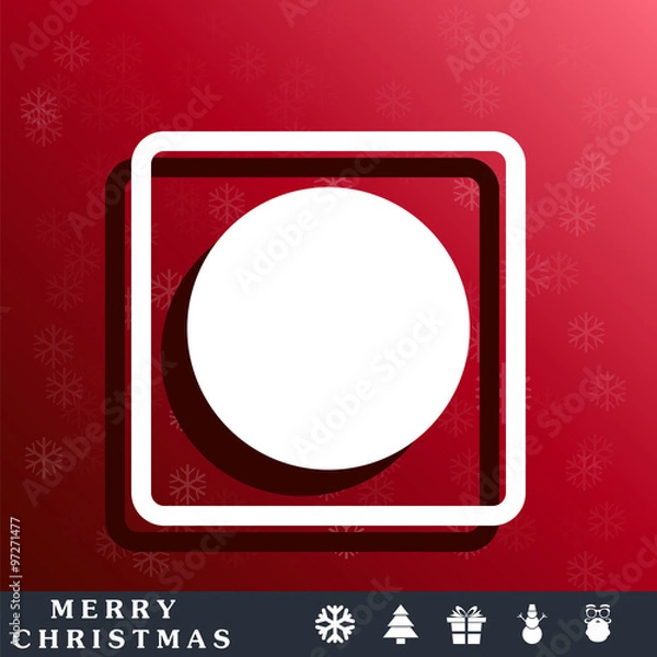 Obraz icon condom pack