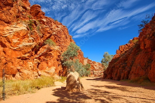 Fototapeta Emily Gap, MacDonnell Ranges, Australia