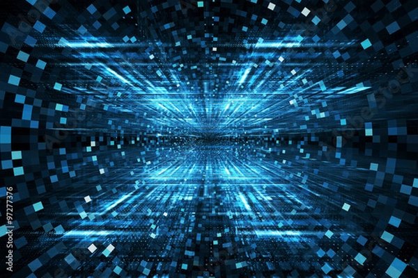 Obraz Digital technology abstract background