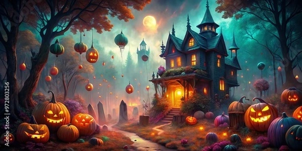 Fototapeta * "color" and "spooky" for the visual aesthetic