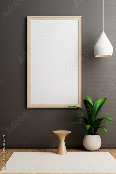 Fototapeta Collection of Frame Mockups Ready for Displaying Your Custom Designs