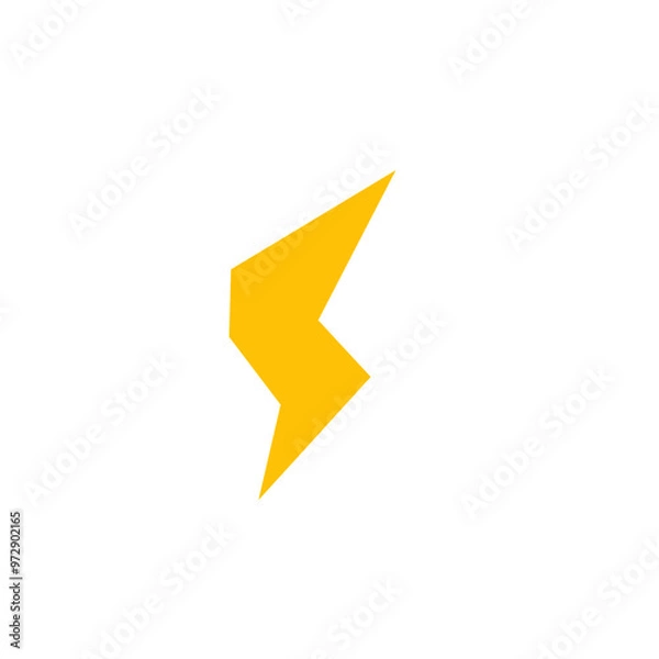 Fototapeta lightning symbol vector